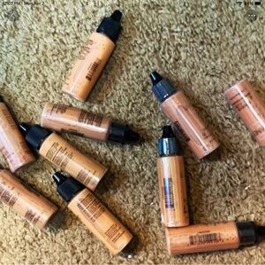 Bundle of 7 Luminess silk 4-1 N-1 airbrush Foundation .50 fl oz